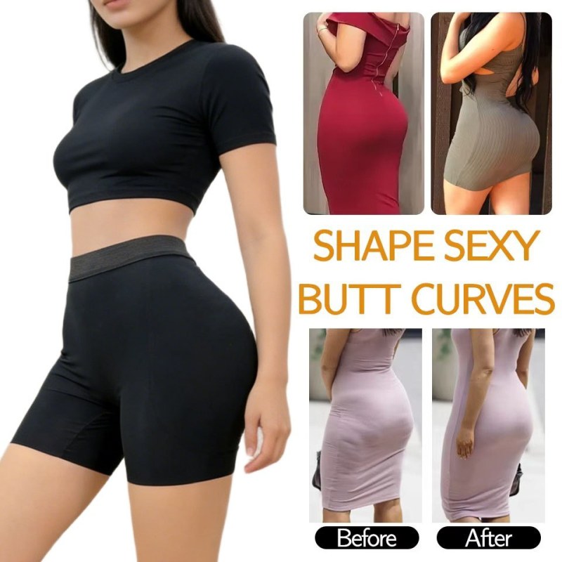 Women's Underwear Fake Buttock Body Shaper Padded Seamless Panties Panty Sexys Hip Enhancer High Waist Tummy Control Short